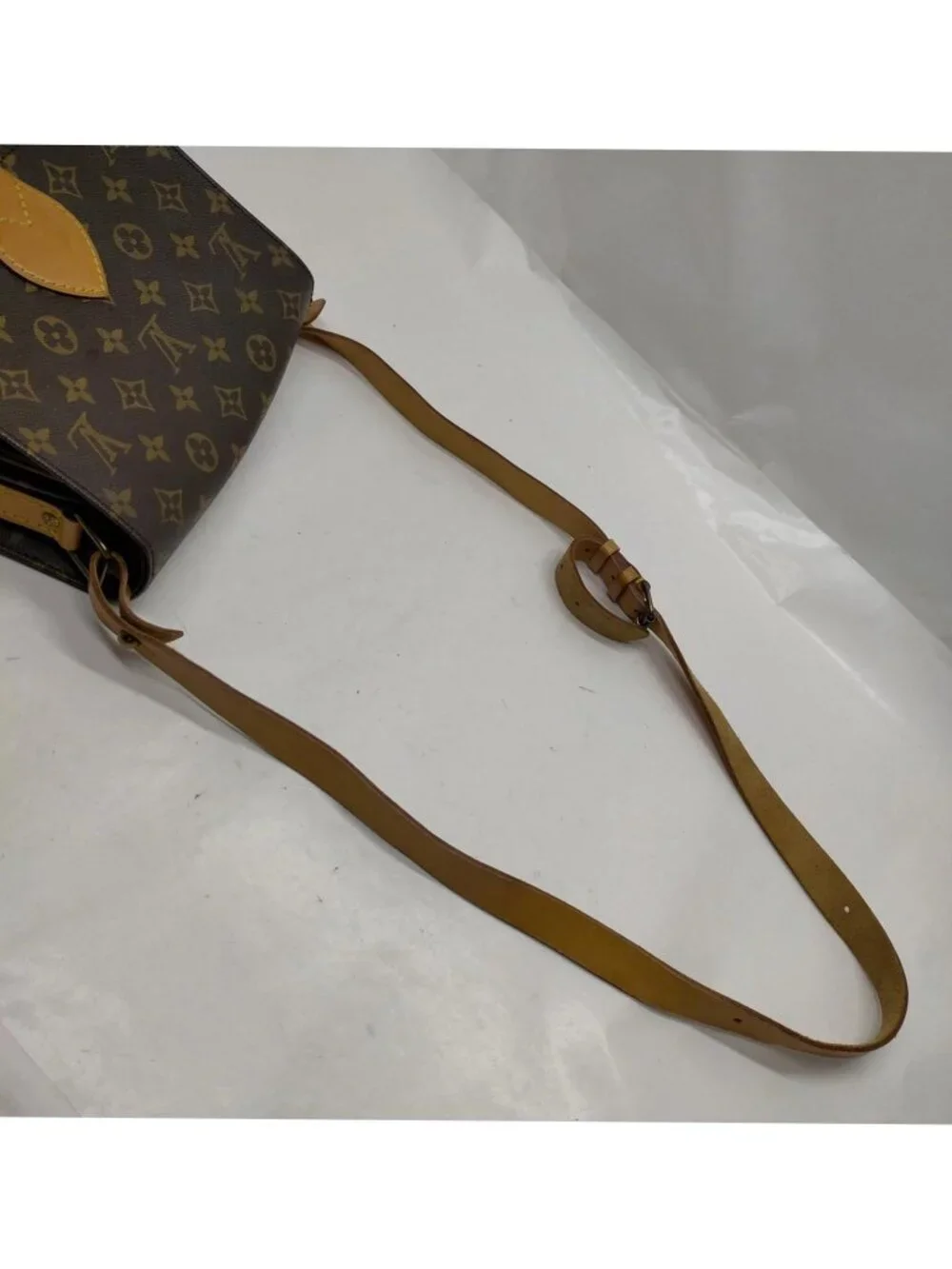 Authentic Vintage Louis Vuitton Cartouchiere MM Monogram Canvas Crossbody Bag